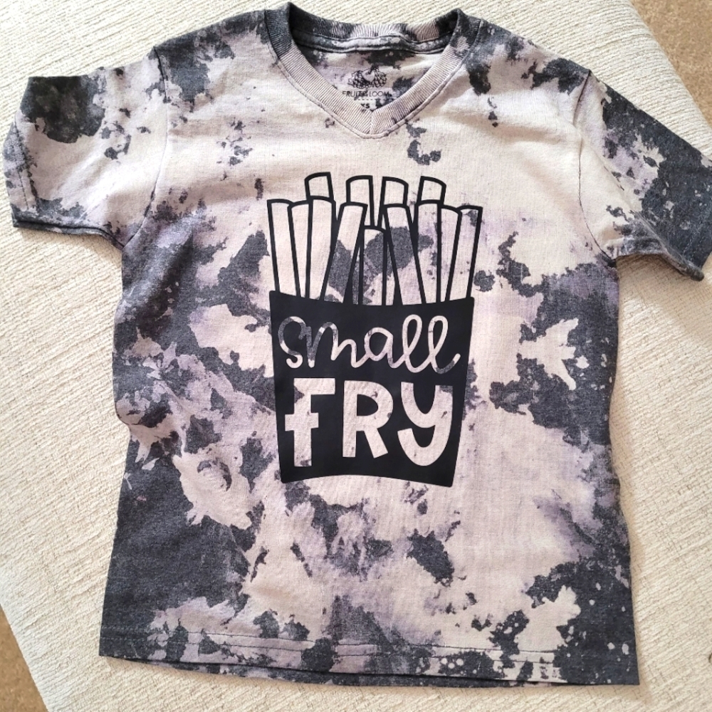 Small Fry Custom Tshirt XSmall 4/5 Unisex
